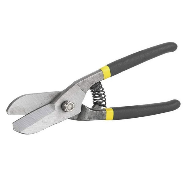 10" Snip Cutting Scissor Straight Aviation Sheet Metal Shear Plier for Leather